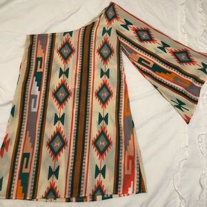 One sleep dress/ tribal print